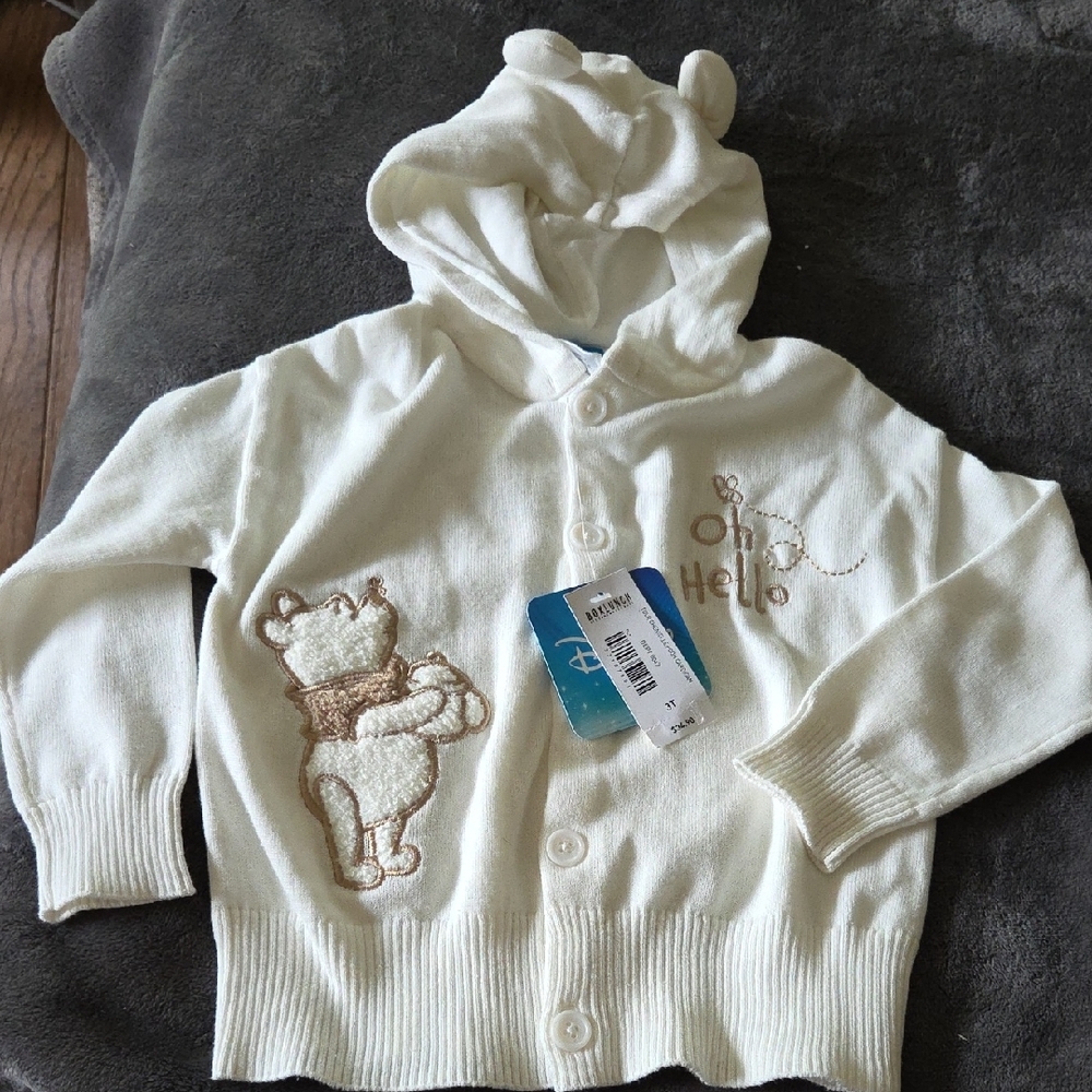 Disney Winnie The Pooh Hooded Cardigan